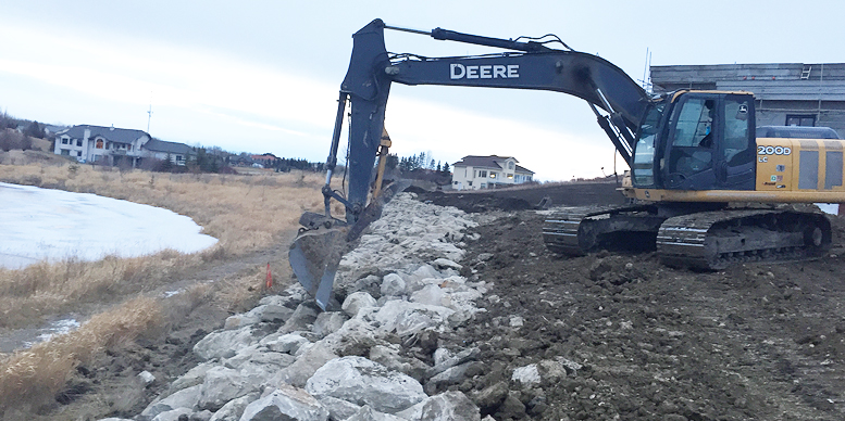 Excavating services